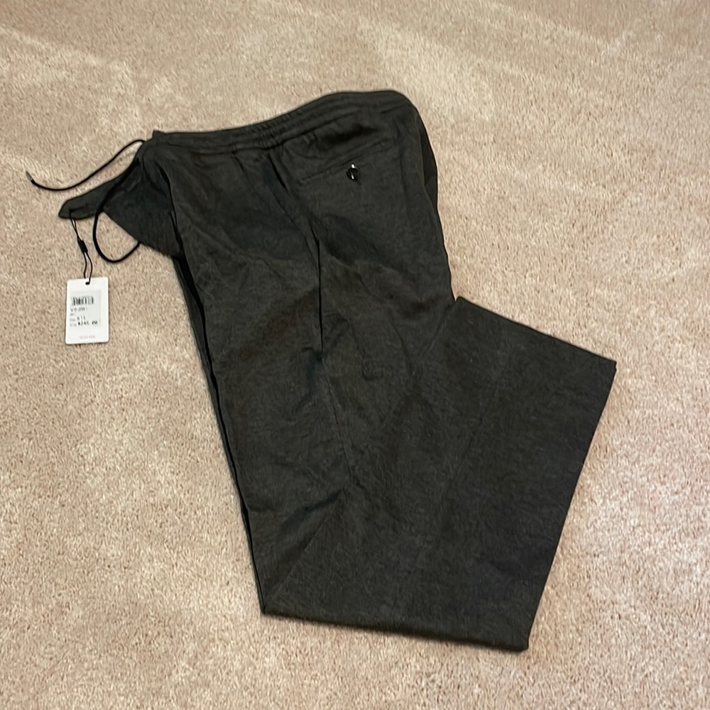 Reiss Jersey Drawstring Charcoal Suit Pant has matching suit jacket